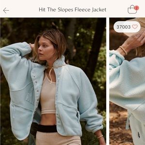 Hit the slopes free people jacket